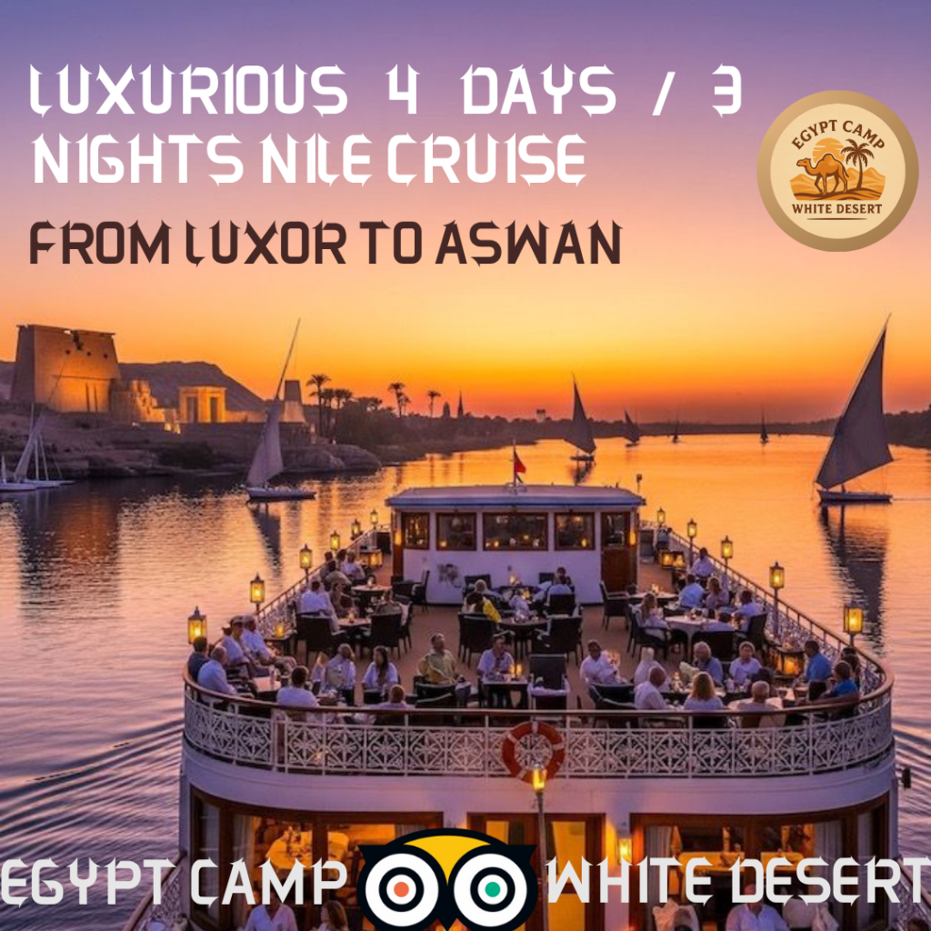 Luxurious 4-Day 3-Night Nile Cruise from Luxor to Aswan