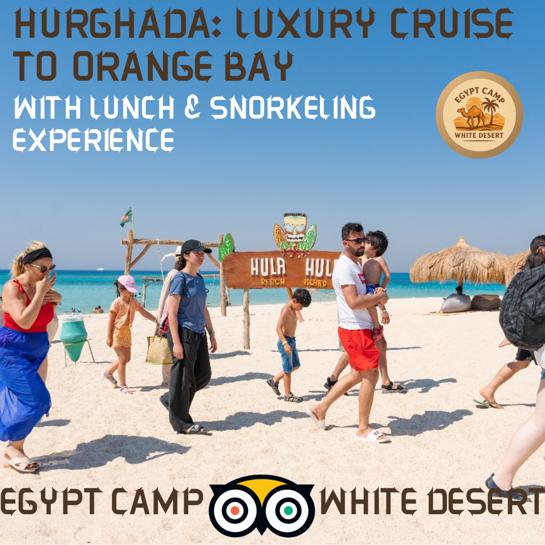 Hurghada: Luxury Cruise to Orange Bay with Lunch