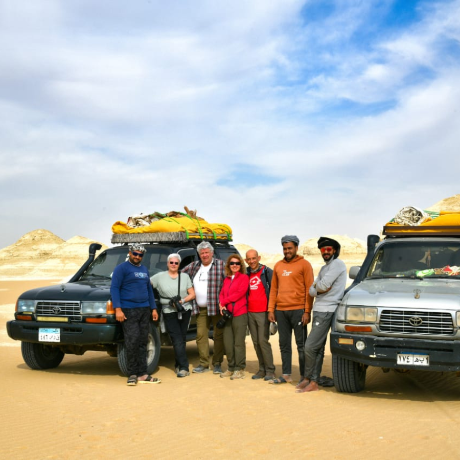 Exploring the natural wonders of White Desert Egypt