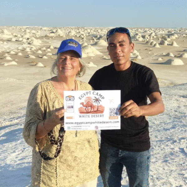 Egypt Camp White Desert – sunset view in the White Desert