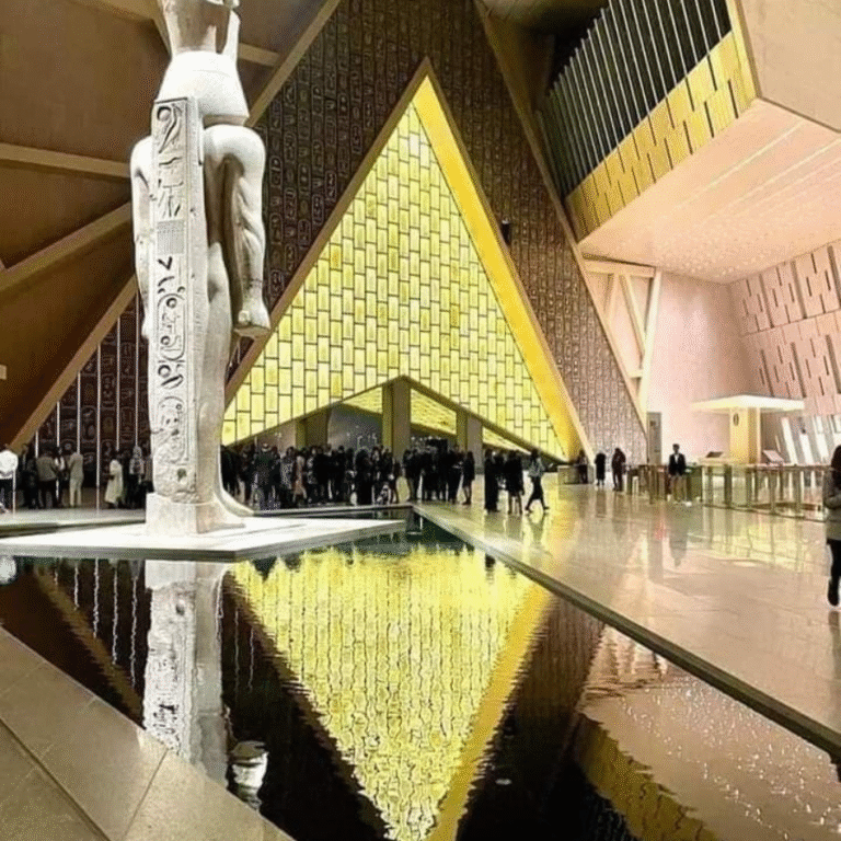 The Egyptian Museum ,Egypt camp white desert