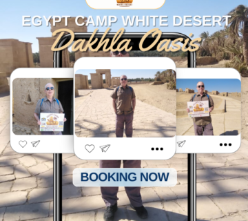 Dakhla Oasis, Egypt Camp White Desert