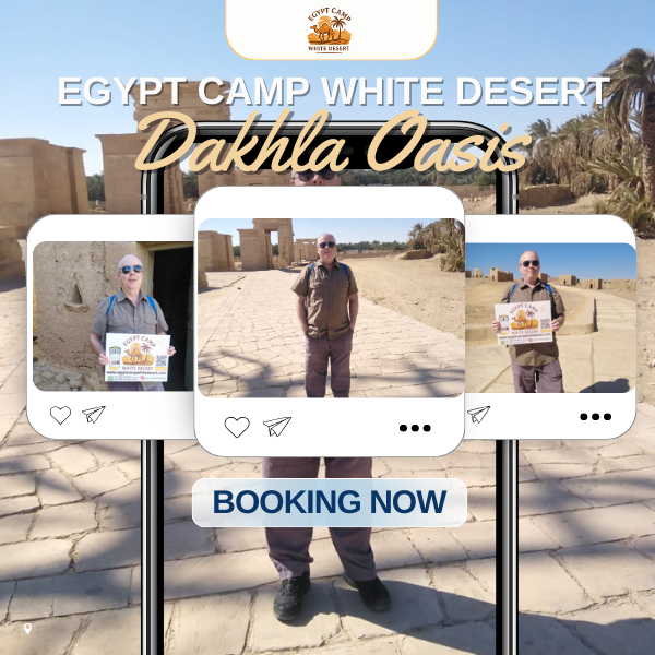 Dakhla Oasis, Egypt Camp White Desert