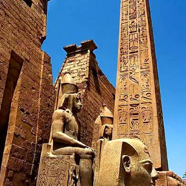 Obelisk of Ramses, Egypt camp white desert