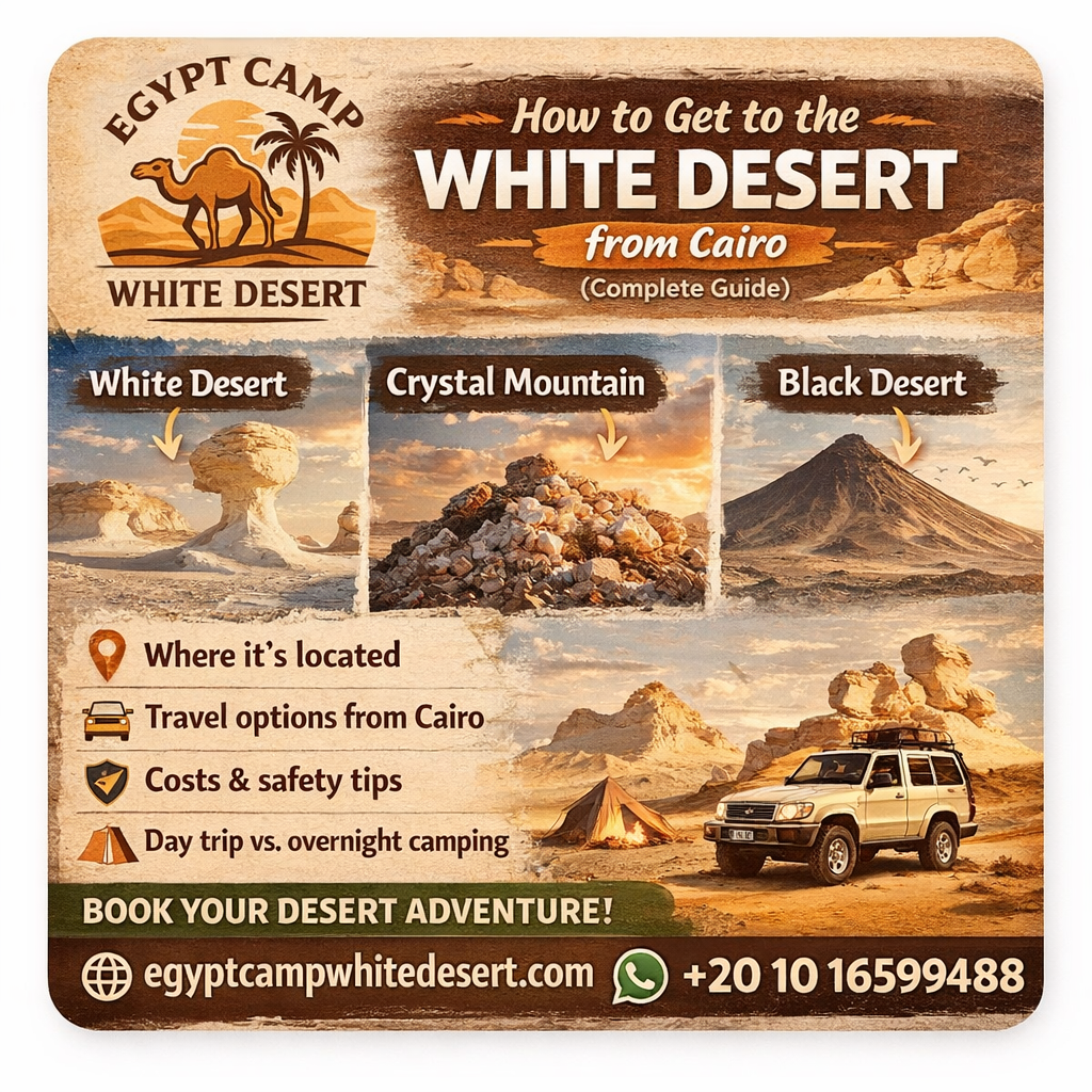 How to get to white desert, Egypt Camp White Desert