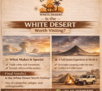 White desert worth visiting, Egypt camp white desert