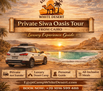 Private Siwa Oasis Tour from Cairo, Egypt Camp White Desert