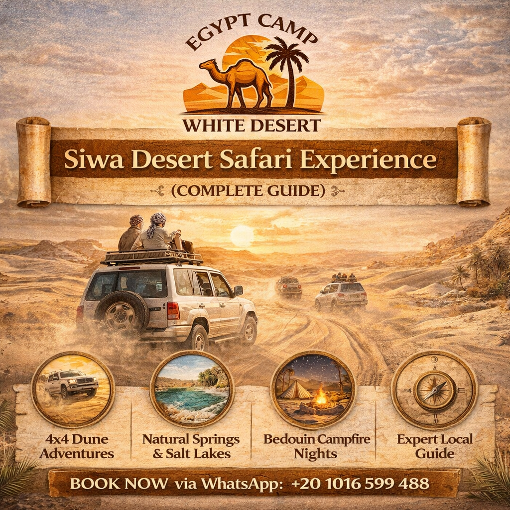 Siwa Desert Safari, Egypt Camp White Desert