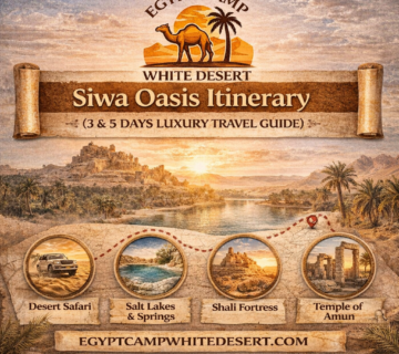 Siwa Oasis Itinerary, Egypt Camp White Desert